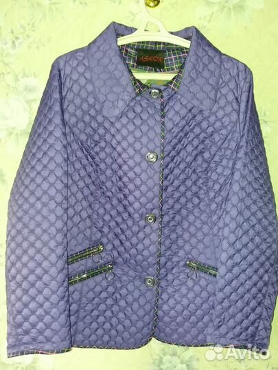 Куртка демисезонная тонкая р.58