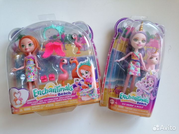 Enchantimals два хитовых набора вместе новинки