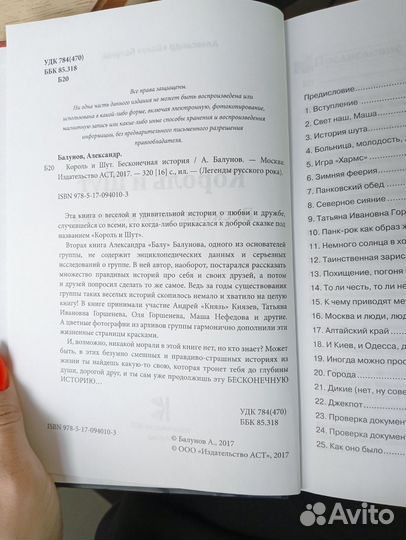 Король и шут книга