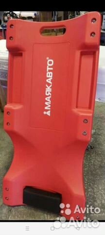 Подкатной лежак пластик 90см набор 2