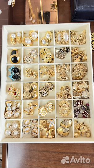 Винтажные серьги