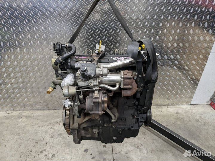 Двигатель K9K724 Renault Megane 2 рест