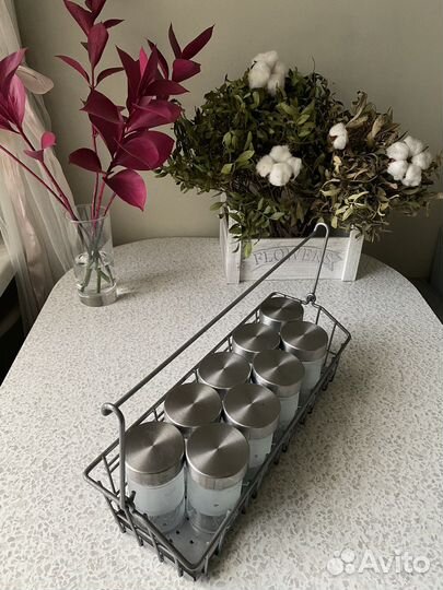 Подвесная полка органайзер для специй