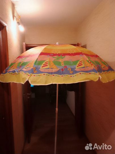 Зонт пляжный большой