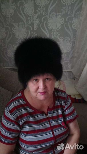 Шапка зимняя меховая женская