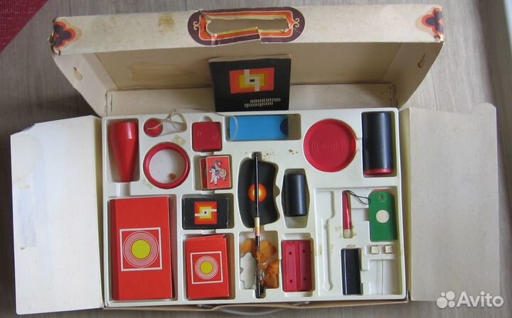 Набор фокусов Волшебник. СССР