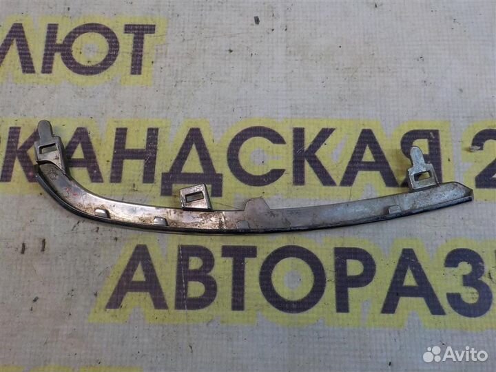 Молдинг решетки радиатора Toyota Land Cruiser Pra