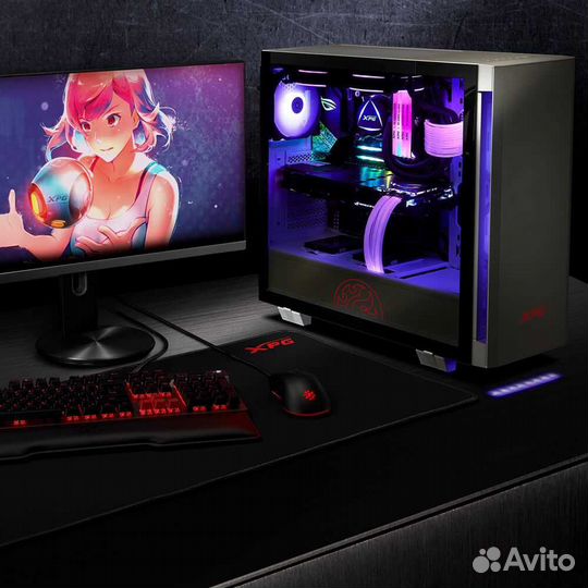 Adata XPG invader черный Mid-Tower, Micro-ATX, Min