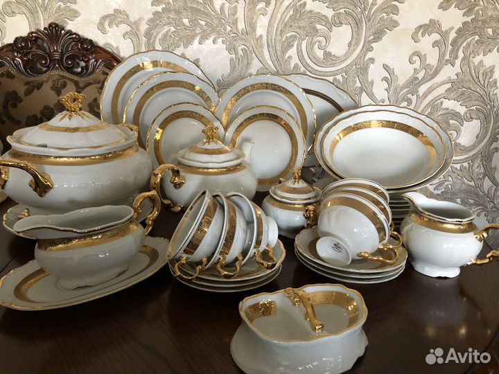 Чешский столовый сервиз