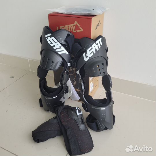 Наколенники Leatt Knee Brace X-Frame Hybrid Black