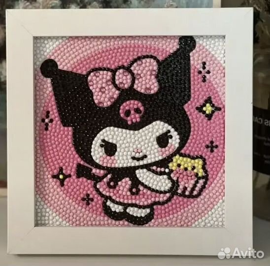 Алмазная мозайка Hello kitty