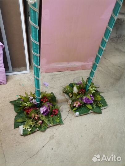 Столбы для декора