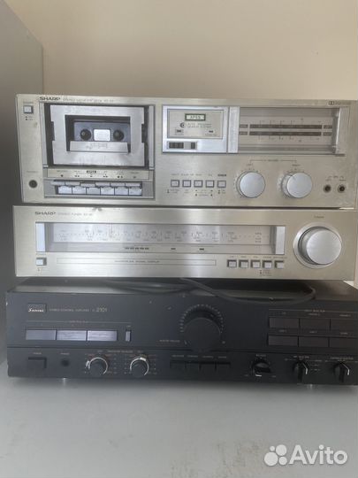 Sharp RT-30,усилители Sharp, sansui c-2101