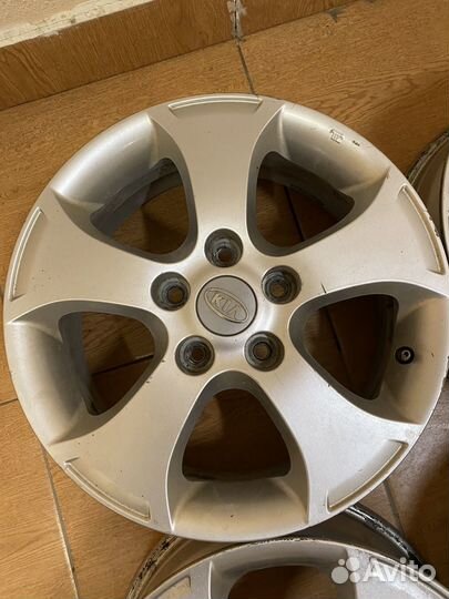 Оригинальные диски r16 Kia hyundai