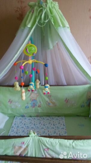 Бортики +балдахин