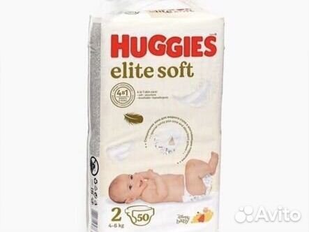 Huggies Elite Soft размер 2