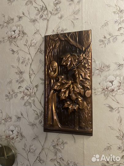 Чеканка медная СССР