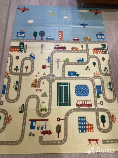 Детский развивающий коврик ковер для ползания