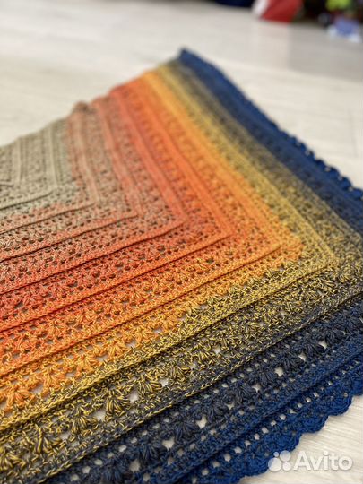 Платок шаль бактус