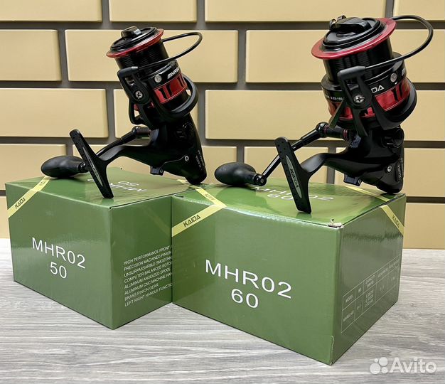 Катушка с байтраннером Kaida MHR02-50/60