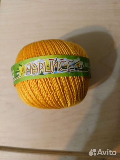 Нитки хлопчатобумажные Нарцисс