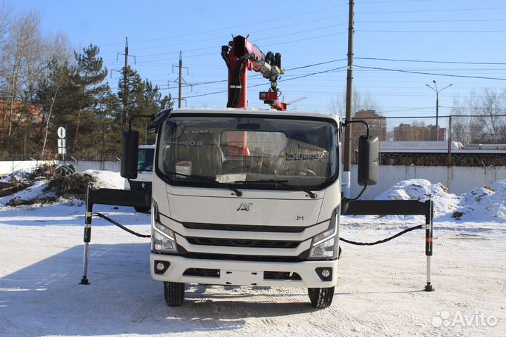 Эвакуатор Ambertruck JM93 с КМУ AMCO VEBA, 2025