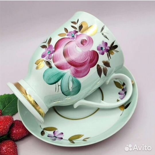 Чайная пара Дулево