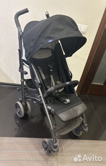 Коляска Chicco lite way top jet black