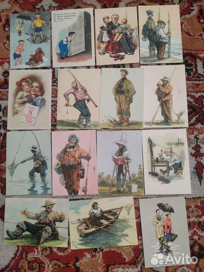 Открытки, почтовые карточки