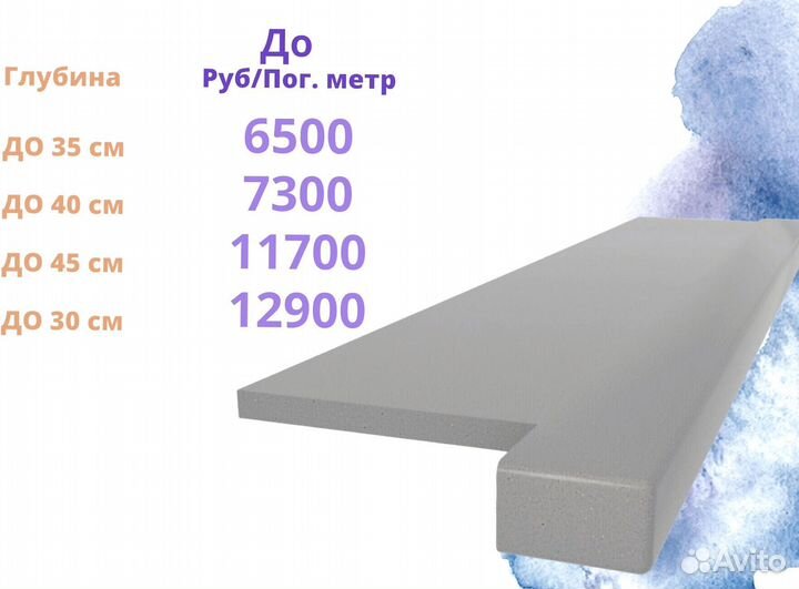 Подоконник из мрамора