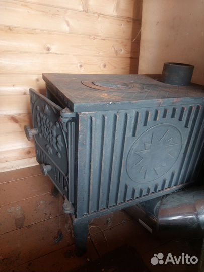 Печь буржуйка чугунная