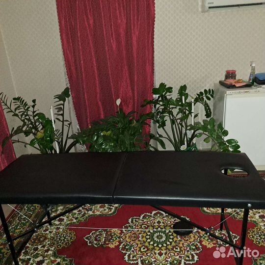 Массажный стол складной с вырезом