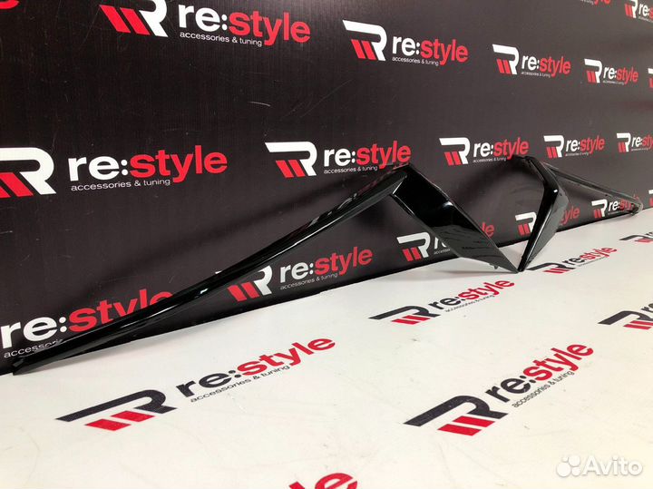 Ресницы фар Toyota Land Cruiser Prado 150 D2419