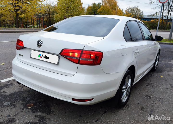 Volkswagen Jetta 1.6 AT, 2015, 206 055 км