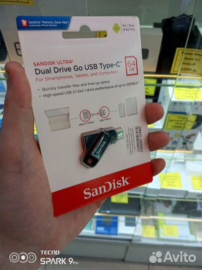 SanDisk Ultra Dual Drive GO USB Type-C