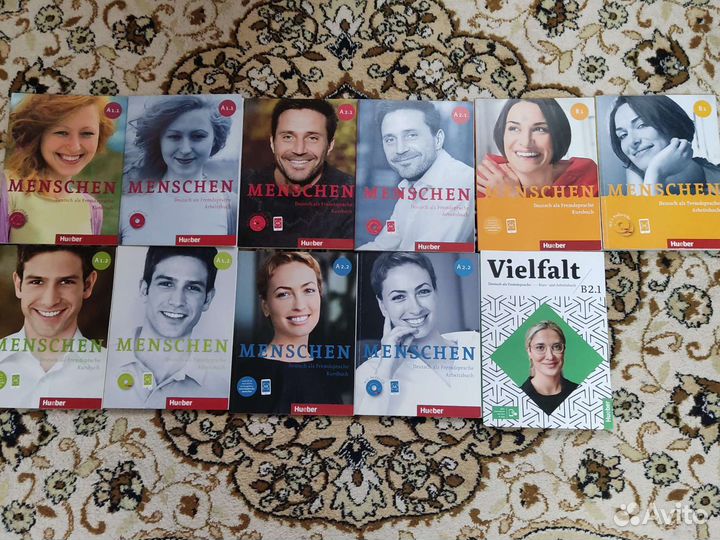 Учебники и рабочие тетради по немецкому A1-B2.1