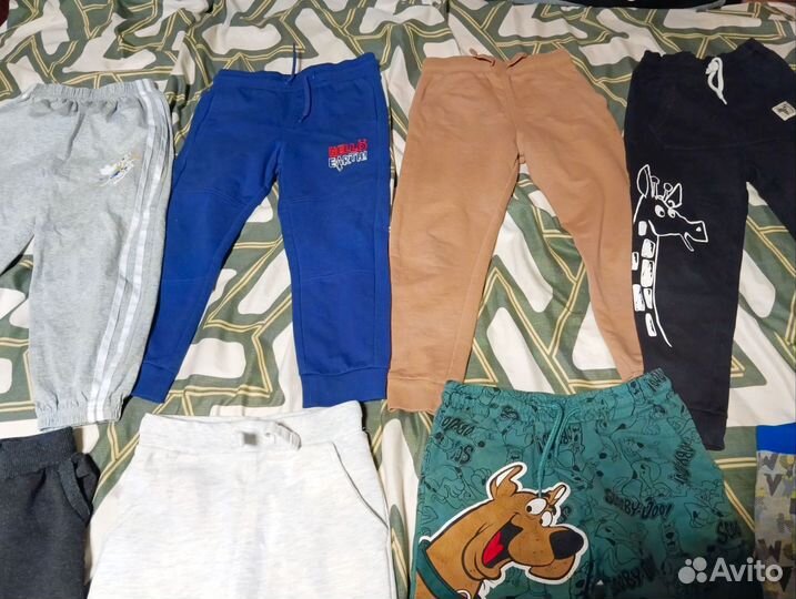 Спортивные штаны пакетом для мальчика 110-116