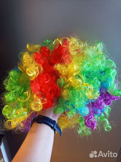 Парик клоуна