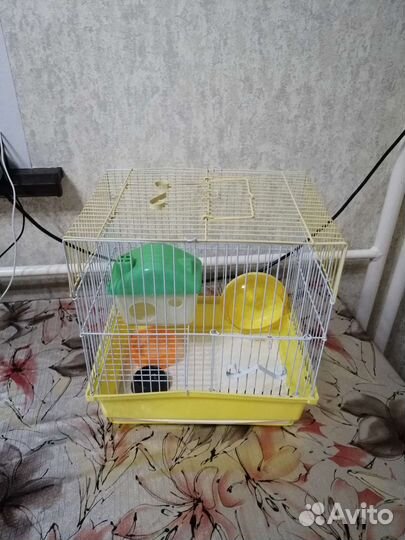 Клетка для хомяка бу