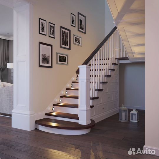 Ступени для лестниц и другие комплектующие