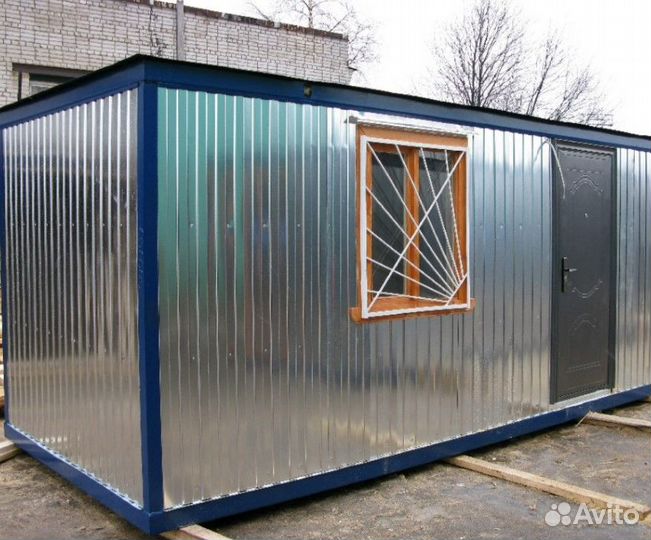 Бытовка 7 м строительная - (№1)