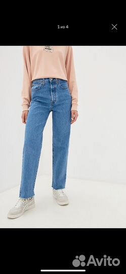 Джинсы levi's ribcage straight ankle