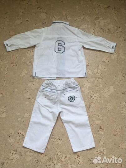 Рубашка и хлопковые штанишки Brums