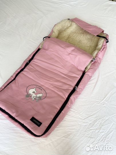 Конверт в коляску Womar шерсть