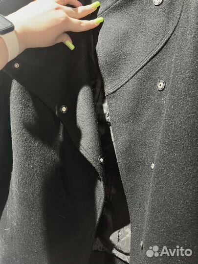 Драповое пальто