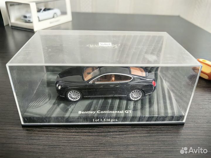 Bentley Continental GT от Minichamps 1/43
