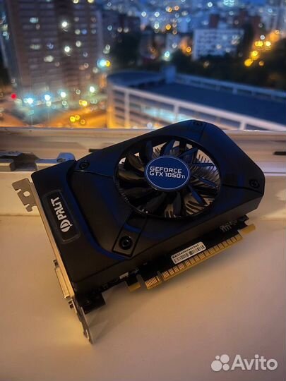 Видеокарта Palit GeForce GTX 1050 Ti StormX 4GB