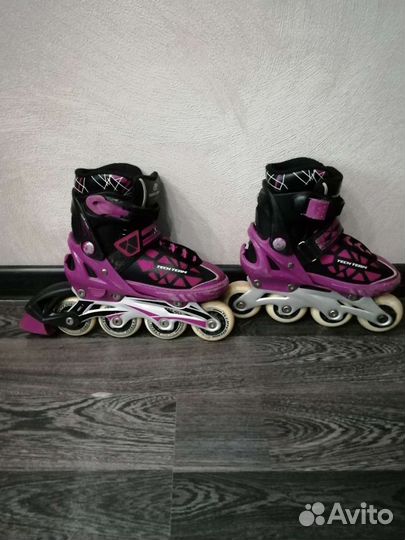 Роликовые коньки детские раздвижные