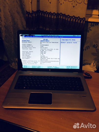 HP DV7-4302 core i5/250gb/Radeon HD 6650M 1gb/17,3