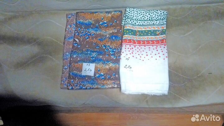 Натуральные ретро ткани СССР